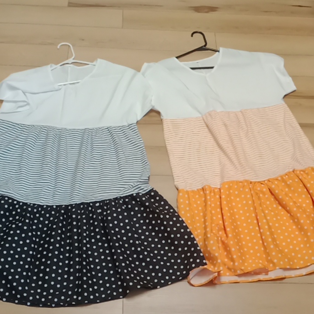 (2) basic dresses